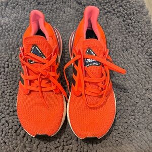 Adidas Kids Bright Red Sneakers